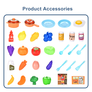 Yrb bébé semblant jouer jeu jouet ensemble Mini Table à manger ensemble <span class=keywords><strong>de</strong></span> <span class=keywords><strong>cuisine</strong></span> son et lumière caractéristiques garçons filles matière plastique - Product Image 3