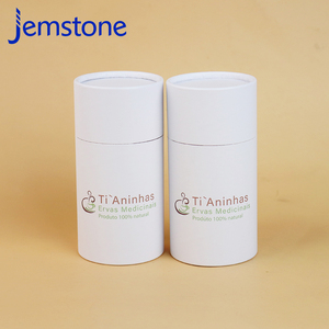 Caja de Embalaje de Cartón Kraft en Forma de Cilindro para Cápsulas de Gel Herbales y Alimentos Reciclables, Diseño Personalizado, Envase de Tubo de Papel para Proteína en Polvo - Product Image 2