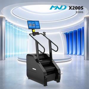 Machine de fitness d'escalade auto-générante MND X200S avec affichage synchronisé, conforme aux normes européennes, pour studio personnel et utilisateurs multiples - Product Image 1