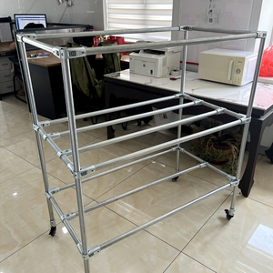 Chất lượng cao <span class=keywords><strong>4</strong></span> cách 25 mét ống tròn kết nối gang phụ kiện đường ống cho kệ trưng bày nhà máy trực tiếp - Product Image 6