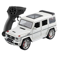 Voiture télécommandée en alliage 1:24 pour enfants avec batterie, pour garçons, boîte couleur Chenghai