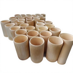 Vaso Ecológico Premium de Bambú Reutilizable para Hogar, Cafetería, Restaurante, Hotel y Exportación - Product Image 1
