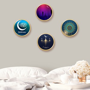 มุสลิม Eid ดาวสติ๊กเกอร์โคมไฟรอมฎอนสติ๊กเกอร์ติดผนังตกแต่งห้องอิสลาม - Product Image 4