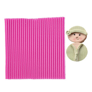 Silicone bé đan dệt fondant khuôn đan khuôn embosser biên giới cho bánh Sugarcraft trang trí fondant đường hình thức - Product Image 4