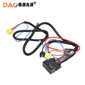 Dac <b>H4</b> Led Headlight Wiring Harness 12V Universal Fit For Retrofit Upgrade - Product Image 2