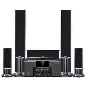 Sast Home Theater <b>Speaker</b> Set 5.1 Channel with 2 Rear <b>Speakers</b> for Living Room TV Sound System - Product Image 4