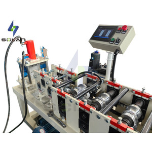 Nueva máquina de fabricación de puerta de persiana enrollable de aluminio y acero superventas, línea de producción, máquina de puerta de persiana - Product Image 3