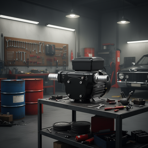 Bomba Eléctrica de Transferencia de Combustible 16 GPM 60 L/min para Diésel, Queroseno, Biodiésel con Boquilla y Elevación Máxima de 45 Pies para Vehículos - Product Image 2