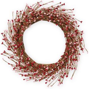 Ramas de vid artificiales con cuentas Siyi Crafts de 40 cm, 8 pares multicolor, para material de tejido de coronas. - Product Image 4