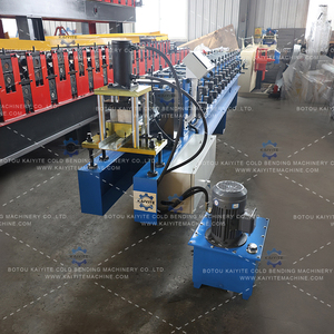 Endüstriyel U-Kanal Metal Kanal Çelik Çerçeve Rulo Şekillendirme Makinesi, Soğuk Haddelenmiş Çelik U-Kanal Çerçeve İşleme İçin Özel - Product Image 2