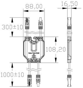 Giám sát nhanh chóng tắt máy Tigo TS4-A-S năng lượng mặt trời không dây thông tin liên lạc cổng Wifi + 4 gam thông tin liên lạc 700 Wát hệ thống bảng điều chỉnh tối ưu hóa - Product Image 3