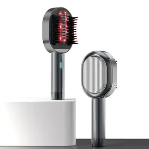 Applicatore elettrico per capelli con pettine a LED per la crescita dei capelli luce rossa terapia del cuoio capelluto spazzola per massaggiatore