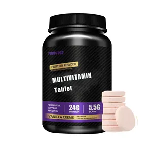 Integratore alimentare salutare multivitaminico e capsule di vitamine minerali compresse multivitaminiche