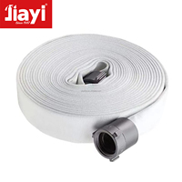 Tuyau d'incendie durable de 2,5 pouces avec revêtement en caoutchouc EPDM PVC et raccord, 15M 20M 30M, 13 bars 27 bars, couleur rouge, haute pression
