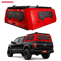 Capot rigide en alliage d'aluminium pour pick-up avec panneaux latéraux MOLLE et porte arrière solide pour Ford F-150
