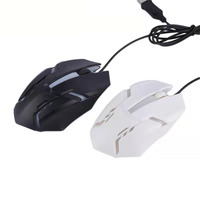 Souris filaire à 7 couleurs électroluminescentes commerce extérieur, commerce international, commerce électronique, bureau, ordinateur portable, fourniture ponctuelle