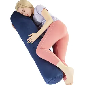 由制造商提供圆筒枕头驼峰圆柱形睡眠垫长枕
