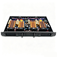 Amplificateur audio passif 4 canaux KFKD 1U, amplificateur numérique professionnel de 1300 W pour salles de conférence et scènes intérieures