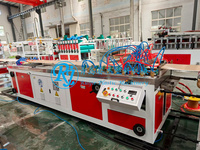 SPC/PVC/WPC/ Wall Panel/Skirting/Edge Banding Making Machine PVC Soffit Panel Production Line Trim Extrusion Mschine