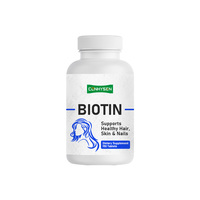 Comprimés de biotine de qualité supérieure, best-sellers, avec extrait de biotine, favorisent la force normale des cheveux, leur brillance et l'hydratation de la peau.