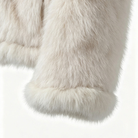 Manteau en fourrure pour femme, manteaux en fourrure véritable, vestes d'hiver pour femmes, vêtements de créateur pour femmes