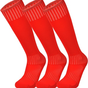 Men's Sports Football Crew <b>Socks</b> Digital Printed Breathable Cushioned for Autumn Youth & Kids - Product Image 4