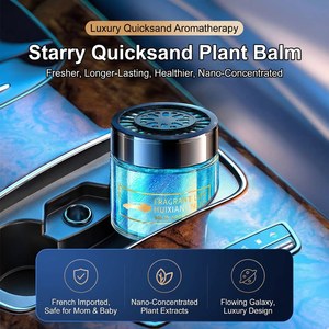 Contenedor de Gel Ambientador Plástico Diseño Creativo Bálsamo Sólido <span class=keywords><strong>Perfume</strong></span> Ecológico en Spray para Coche, Hogar, Baño - Fabricante - Product Image 6