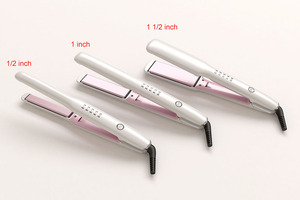 Plancha de pelo portátil de iones negativos, profesional, de doble voltaje, herramientas eléctricas para peluquería, rizador 2 en 1 - Product Image 4