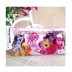 Trousse à crayons My Little Pony en PVC avec fermeture éclair 19x10 cm pour l'école et le bureau - Product Image 1