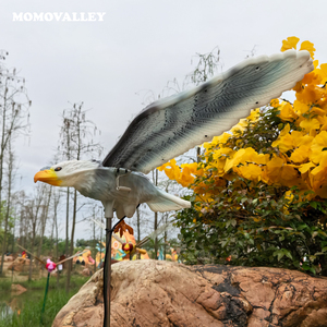 <span class=keywords><strong>Momo</strong></span> éclairage flambée fauve aigle faucon vautour LED oiseau jardin Statue IP65 évalué extérieur paysage décor noël Halloween - Product Image 4