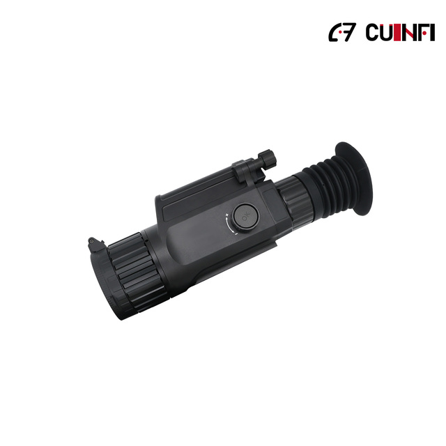 384x288/640x512 Resolution OLED Display Detection 2600m First Auto-Zero IP67 Aluminum Alloy Smart Thermal Hunting Scope Video