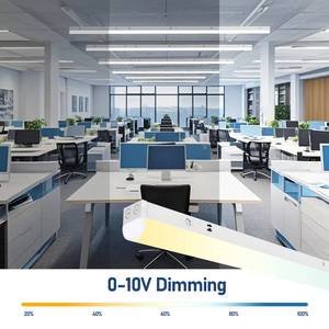 Tira de Luz LED Lineal de 2 pies/4 pies/8 pies |   Fuente de Alimentación Opcional de 32W/40W/50W/64W |   Garantía de 5 Años |   Para Oficina y Supermercado - Product Image 2