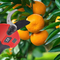 SENGXIN Sécateur électrique 32mm Sécateur & Ciseaux d'élagage avec structure de sécurité