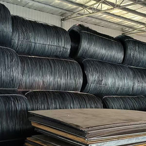 Fil de fer non allié en acier au carbone laminé à chaud et tréfilé Q195/Q235/SAE1006-12 Normes ASTM/GB/AISI 6,5-12MM à coupe facile pour la construction - Product Image 5