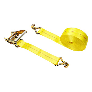 Sangle d'arrimage à cliquet robuste avec crochet zingué pour camion, moto, remorque – Sécurisation du chargement - Product Image 5