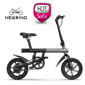 Ucuz toptan 12 inç lastik alüminyum alaşımlı çerçeve elektrikli bisiklet 36V 250W Mini elektrikli bisiklet