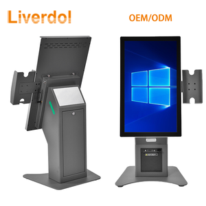 15.6 21.5 inch kiosk với ngang hoặc dọc màn hình cảm ứng tự phục vụ thanh toán kiosk tự đặt hàng cho nhà hàng - Product Image 4