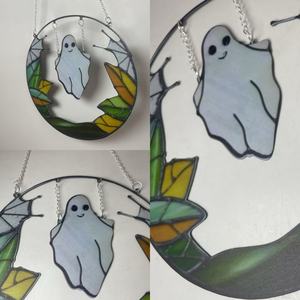 Décoration Suspendue Artisanale Impression UV Design Rustique <span class=keywords><strong>Sorcière</strong></span> en Fer Effet Vieilli pour Pâques, Halloween, Anniversaire, Intérieur/Extérieur, Fenêtre - Product Image 3