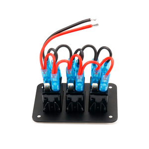 สวิตช์แผงควบคุมรถยนต์แบบสามทาง Weichuang 12V 20A DC สำหรับการติดตั้งเพิ่มเติม อัพเกรด ใช้กับรถบ้านและเรือยอชท์ - Product Image 2