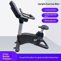 Vélo d'exercice vertical d'intérieur à alimentation directe d'usine avec fonctions intelligentes et auto-alimentation, modèle DX-9400, charge maximale 160 kg