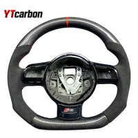 Volant en fibre de carbone et daim italien YTcarbon pour TT R8 TTS TTRS S3 8P MK2 MK3 B8 A3 A4 A5 A6 S1 S2 S5 RS3 RS4 RS5 RS6 RS7 C6