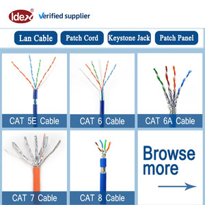 <span class=keywords><strong>สาย</strong></span>แลน IDEX Idealink 22AWG <span class=keywords><strong>สาย</strong></span>สื่อสารหุ้ม PVC Cat8 4 คู่ RJ45 ทองแดง SFTP ความยาว 5 เมตร ผ่านการทดสอบ สำหรับอินเทอร์เน็ต<span class=keywords><strong>ภายนอก</strong></span>อาคาร - Product Image 6