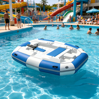 Bote Inflable de Pesca de Alta Calidad de la Fábrica de Barcos Weihai, con Piso de Aluminio/Aire, Catamarán Portátil, Bote de Pesca