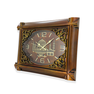 Hotsell 12inch <b>Plastic</b> Azan Clock Islamic and Home Decor Arabic Number Wall Clock Islamic Prayer Time Clock - Product Image 2