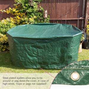 Vente en gros, couverture <span class=keywords><strong>de</strong></span> meubles imperméable à l'eau et à la poussière, couverture ronde <span class=keywords><strong>de</strong></span> Table <span class=keywords><strong>de</strong></span> meubles <span class=keywords><strong>de</strong></span> <span class=keywords><strong>jardin</strong></span> Pe - Product Image 3