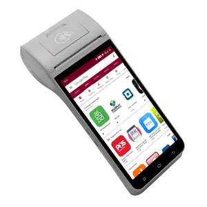 Kostenloses SDK Android 11 Mobile Pos Terminal/Wetten/Aufladen/Bus-Ticket automat Z91 mit 58-mm-Thermodrucker
