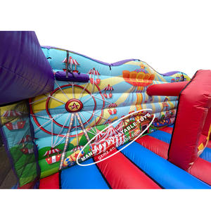 Fun <span class=keywords><strong>Fair</strong></span> Park Jumpy House Bouncer istana pantul tiup Kombo komersial dapat dipompa - Product Image 3