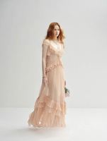 Robe de soirée longue plissée élégante Nicecover, coupe trapèze sans manches à col carré, idéale pour les banquets et événements sociaux – Meilleure vente