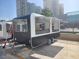 Chariot de restauration à écran LED pour cafés, festivals culinaires urbains de <span class=keywords><strong>Londres</strong></span> et événements de traiteur d'entreprise – Camion de restauration polyvalent pour la plage - Product Image 4