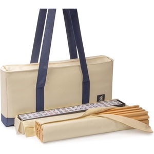 Sac de rangement multifonctionnel portable et pliable unisexe pour Mahjong et maquillage, idéal pour les voyages transfrontaliers (lot de trois pièces) - Product Image 2